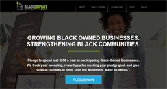 Desktop Screenshot of blackimpact.org